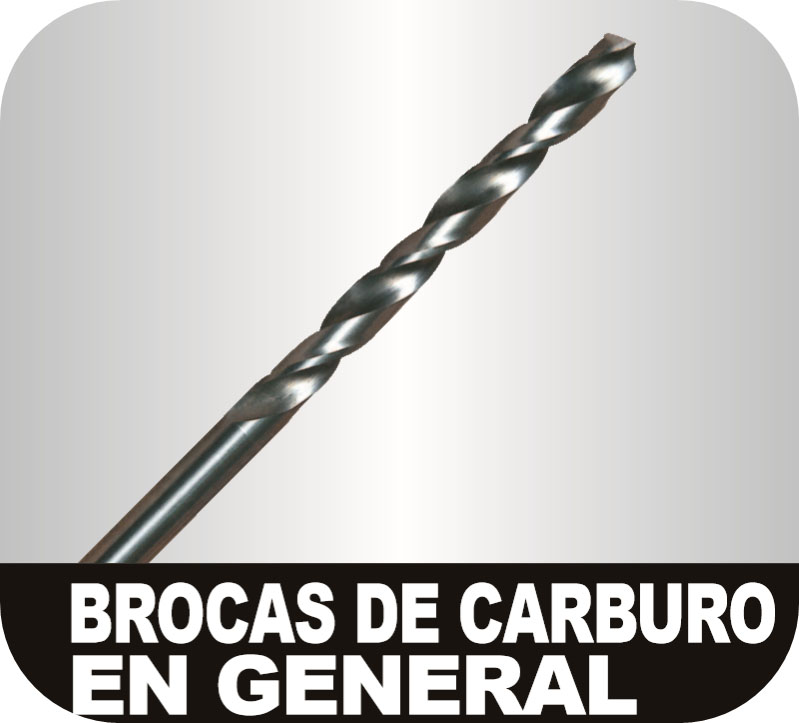 BROCAS CON INSERTOS DE CARBURO INTERCAMBIABLES